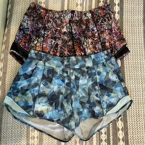 Lululemon Hotty Hot Shorts Bundle of 2 Pairs Size 12